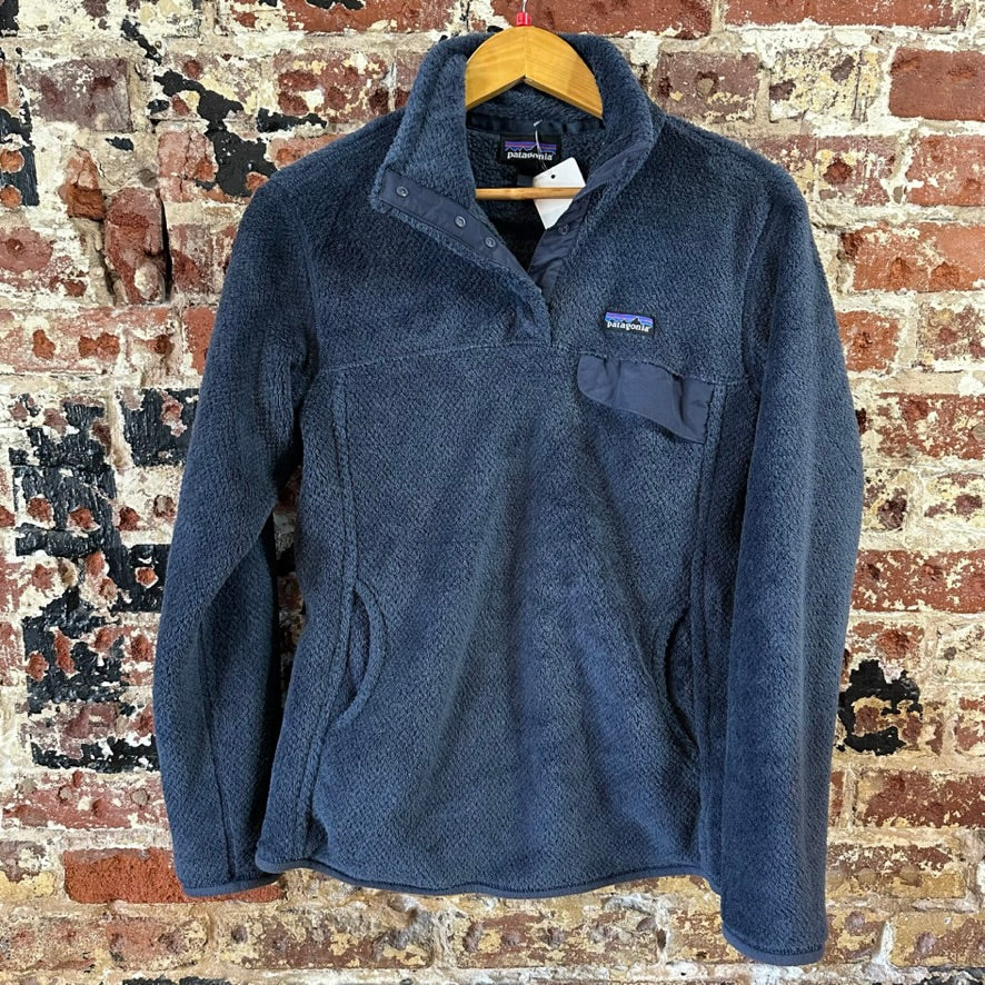 Patagonia Blue Snap Fleece Womens Large – Second Trail Co.