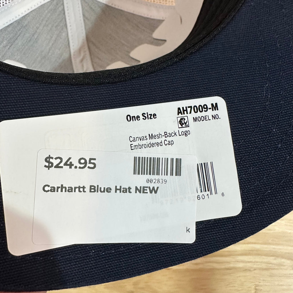Carhartt Blue Hat NEW