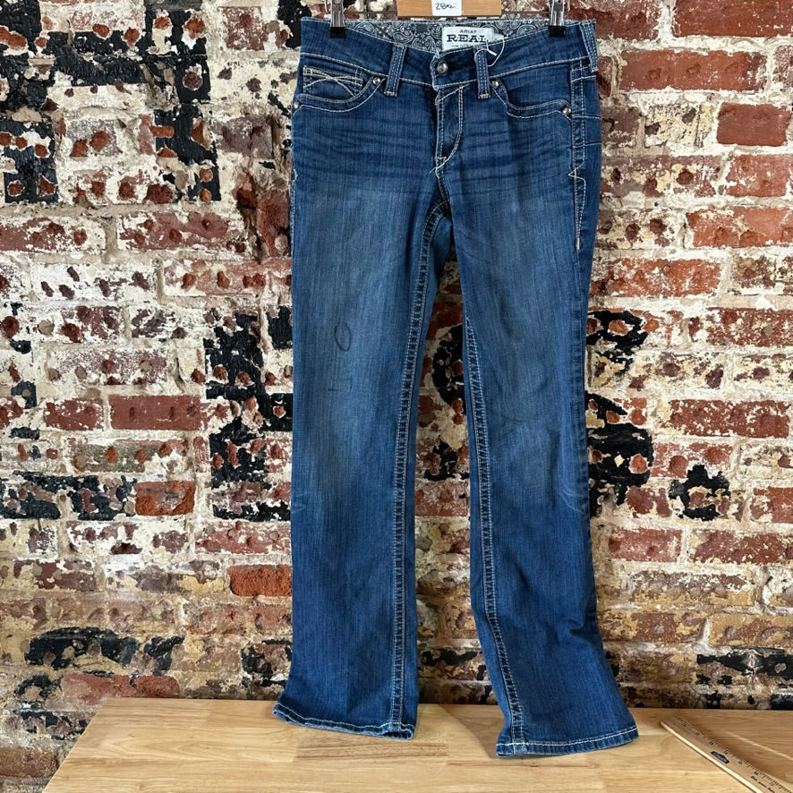 Ariat Womens 28XL Bootcut Jeans *broken zipper