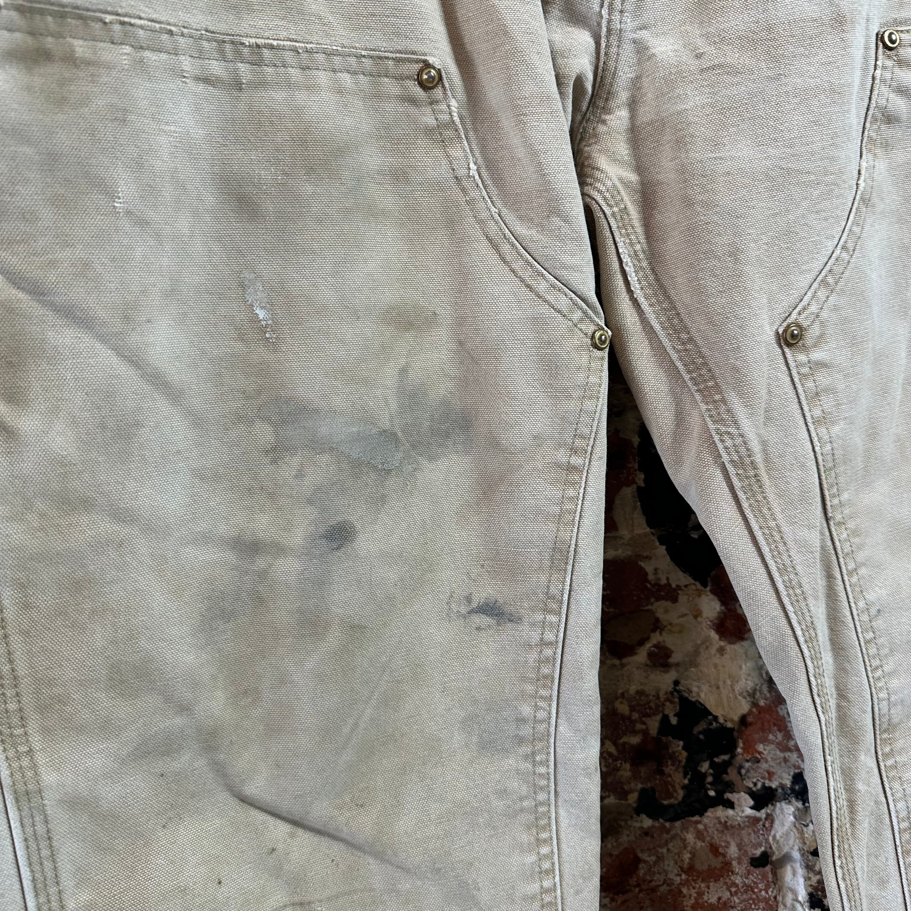 Carhartt B01 BRN Mens 36x30 Double Knee Pants