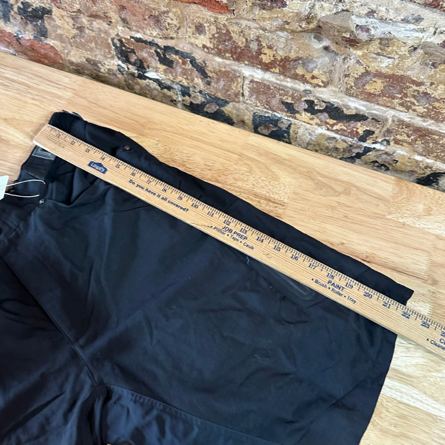 Zoic Ether Shorts Mens Large Black Cycling Bike Riding Cargo MTB Nylon Stretch