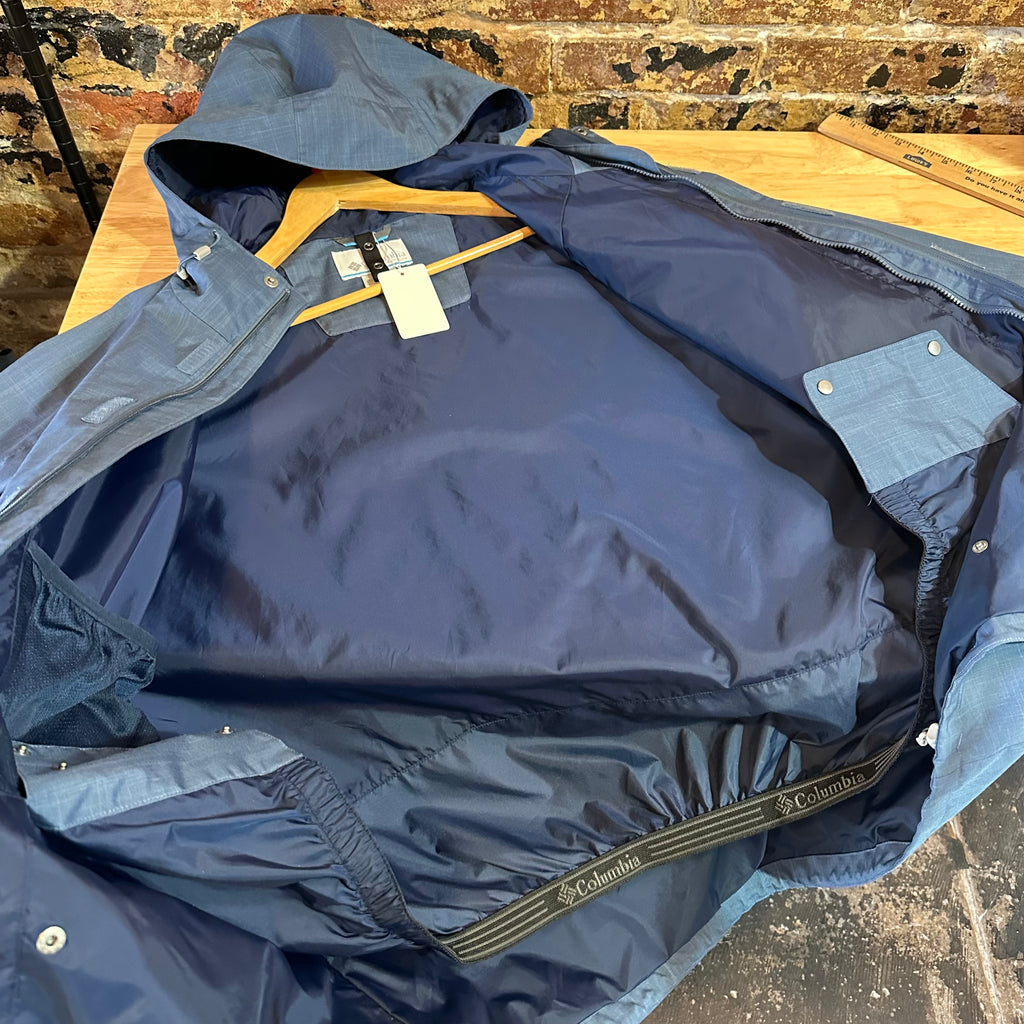 Columbia Omni Tech Men's Large Blue Jacket