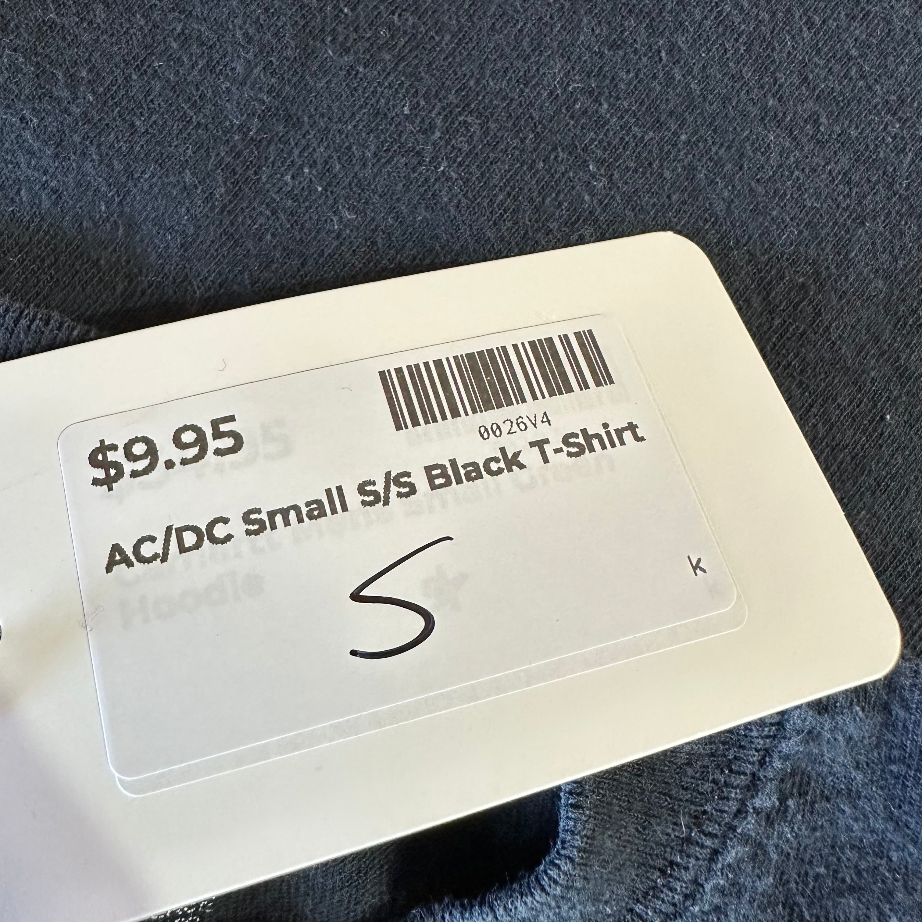 AC/DC Short Sleeve T-shirt Small