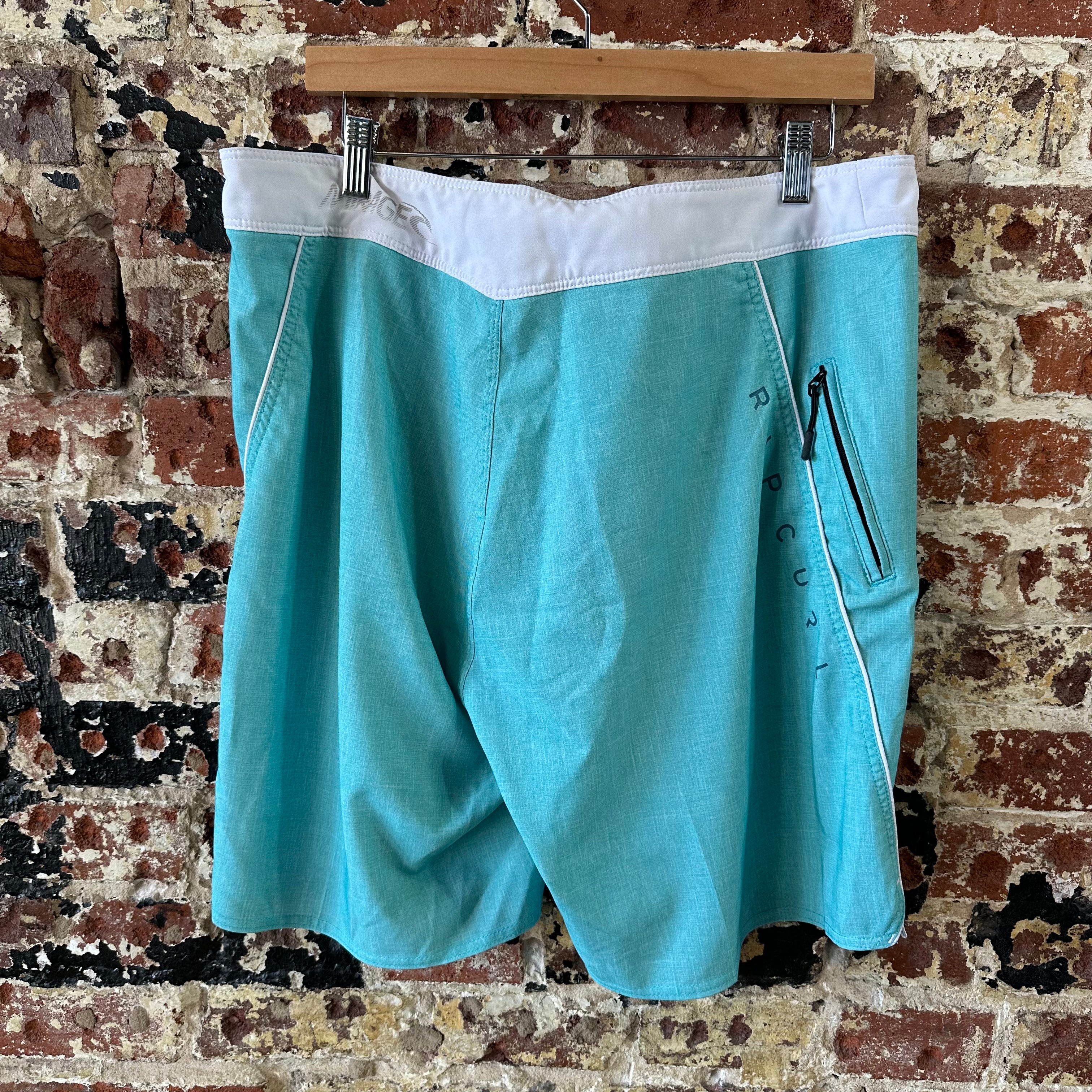 Rip Curl Mirage Board Shorts Mens 34 Blue 7.5" inseam