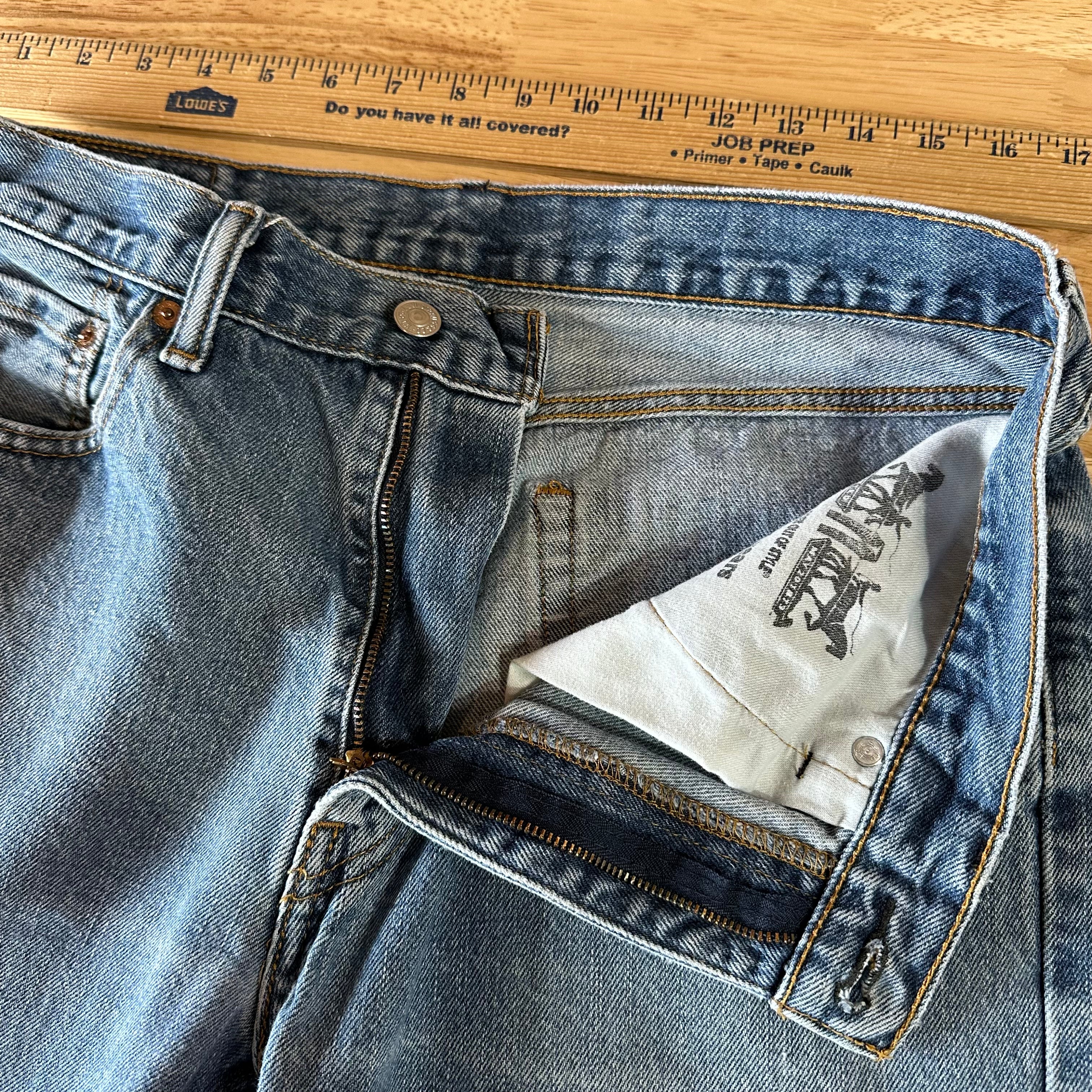 Levi's 505 Mens 33x30 Blue Jeans