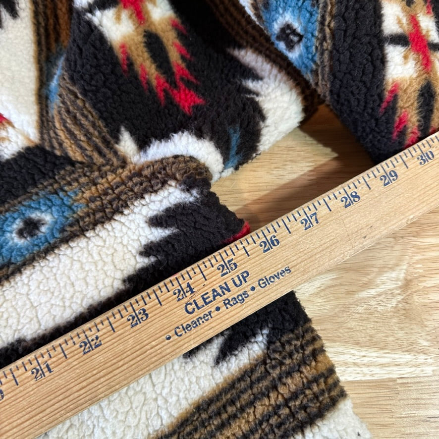 Wrangler Womens Medium Aztec Sherpa