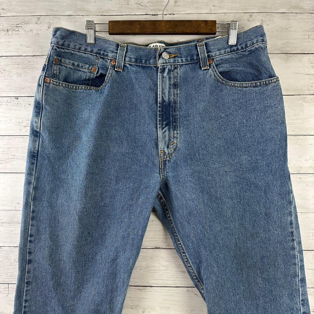 Levis 505 Jeans Mens 38x29 Regular Zip fly Blue denim Levi's