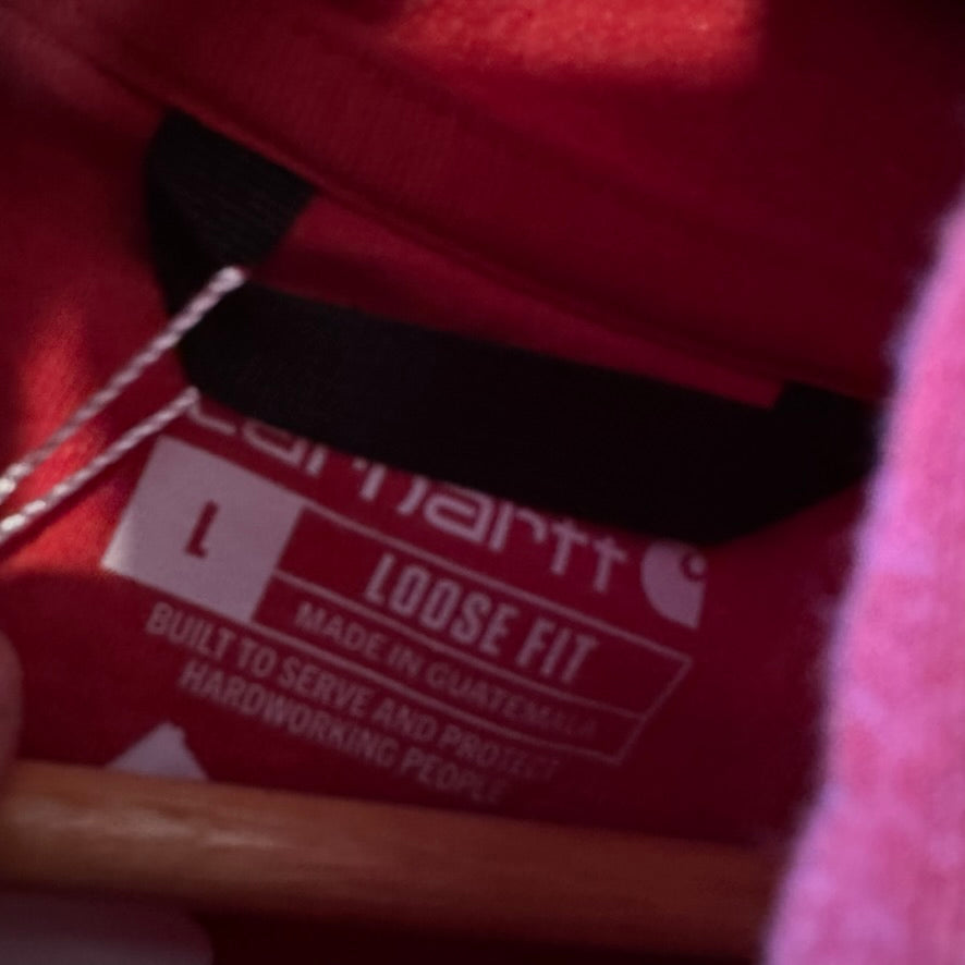Carhartt Men's Large Red Hoodie