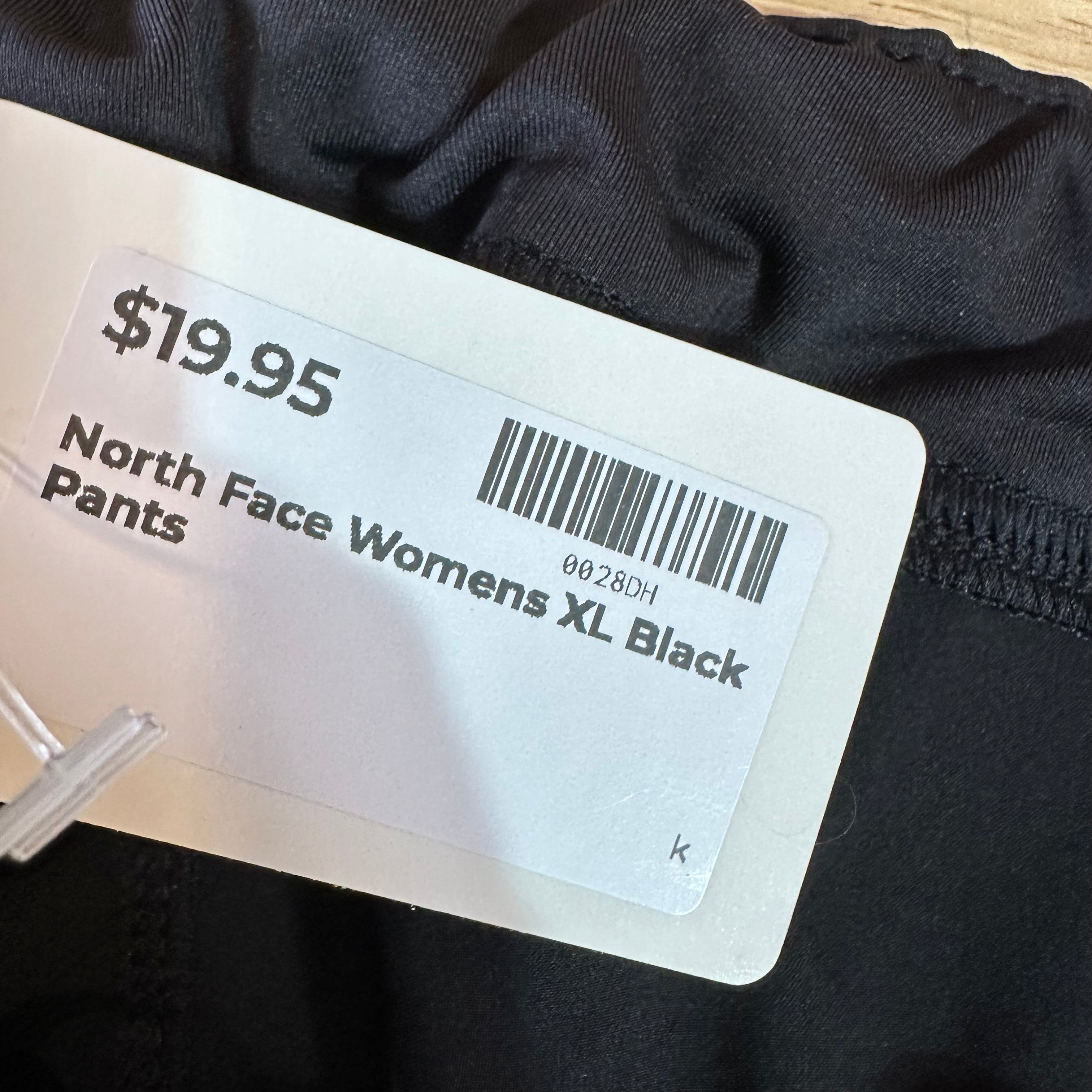 North Face Black Pants Womens XL