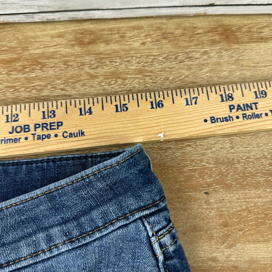 Levi's Cut Off Denim Blue Jean Shorts Womens 8/29 Distressed - 31x8"