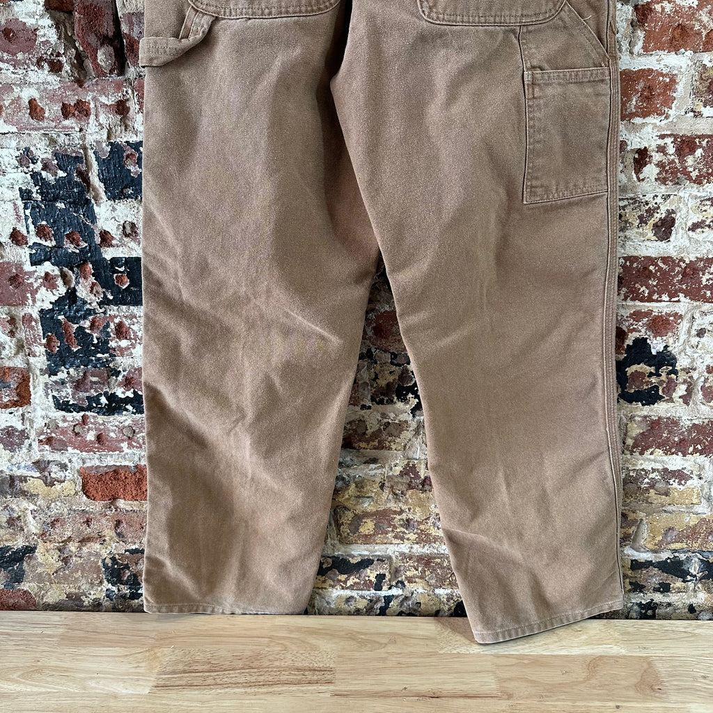 Vintage Carhartt B11 BRN Carpenter Pants 34x32 Brown Workwear 2006