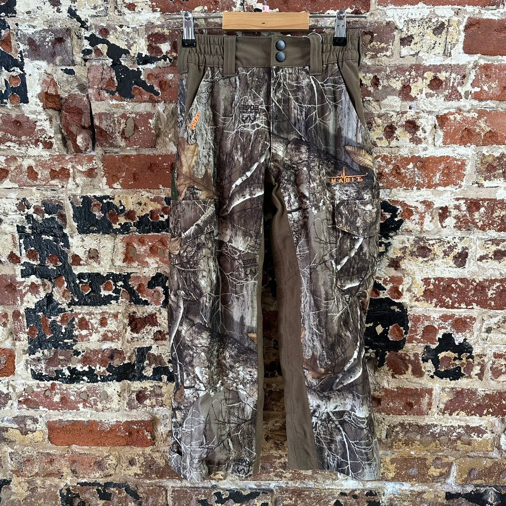 Habit Fleece Camo Pants Youth Small