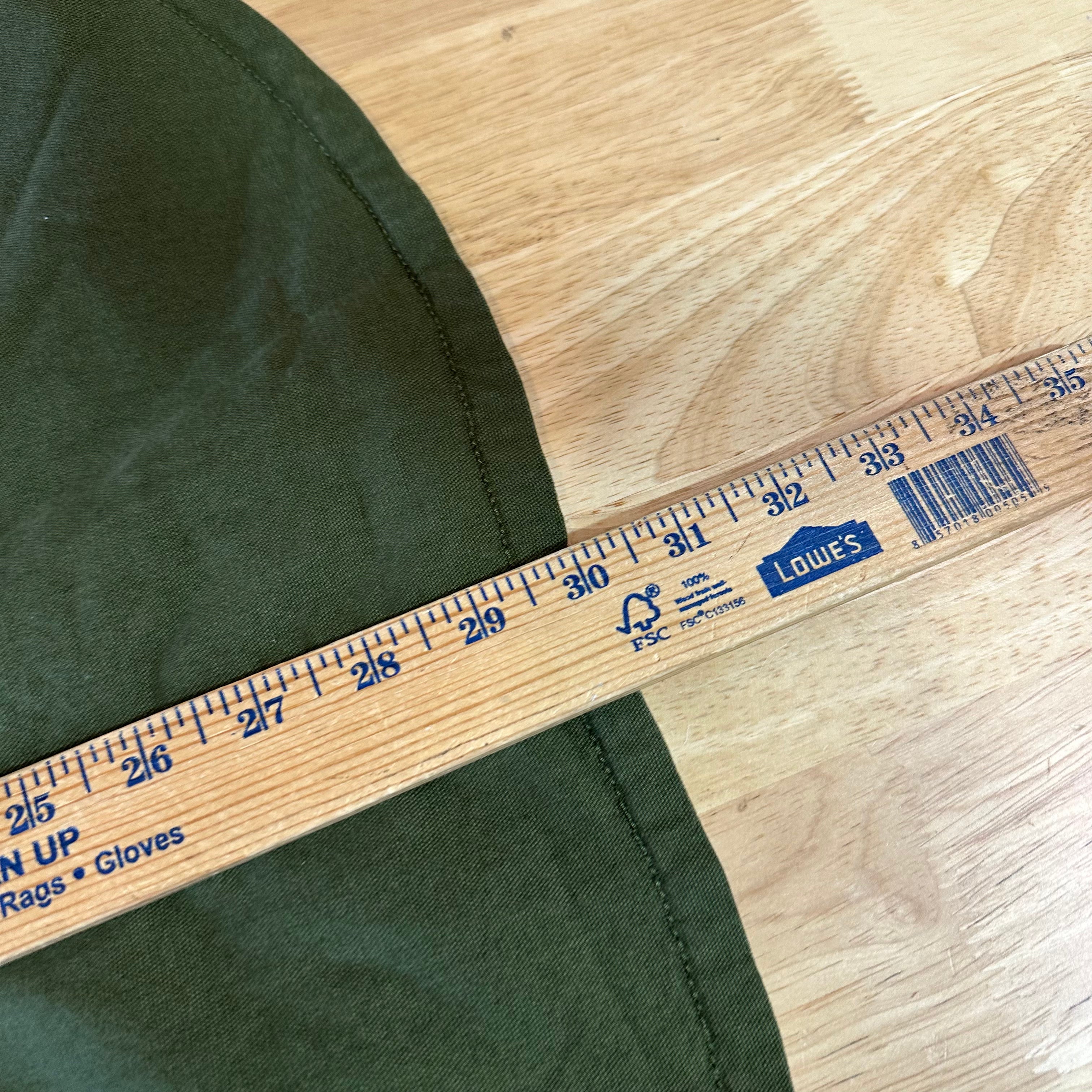 Carhartt Mens Medium Green Flannel Shirt
