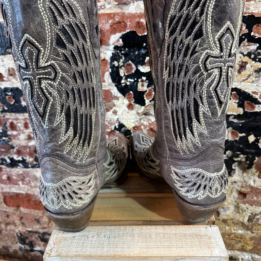 Corral Womens 7.5 Brown Boots