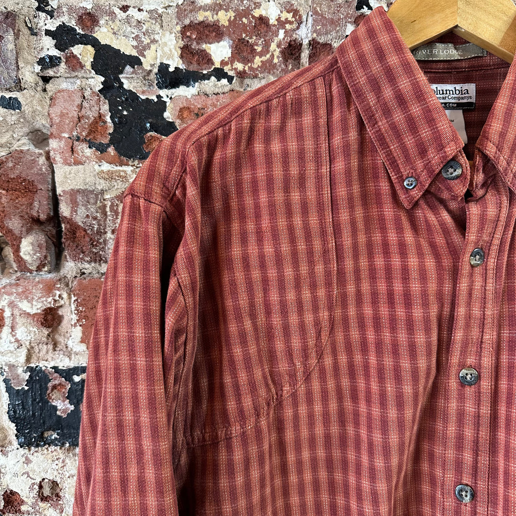Columbia Mens Medium Button Up Shirt