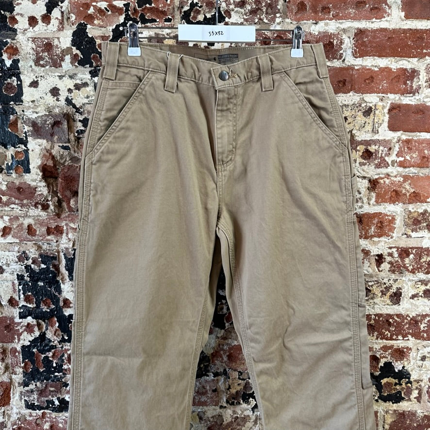 Carhartt Mens 32x32 Tan Pants