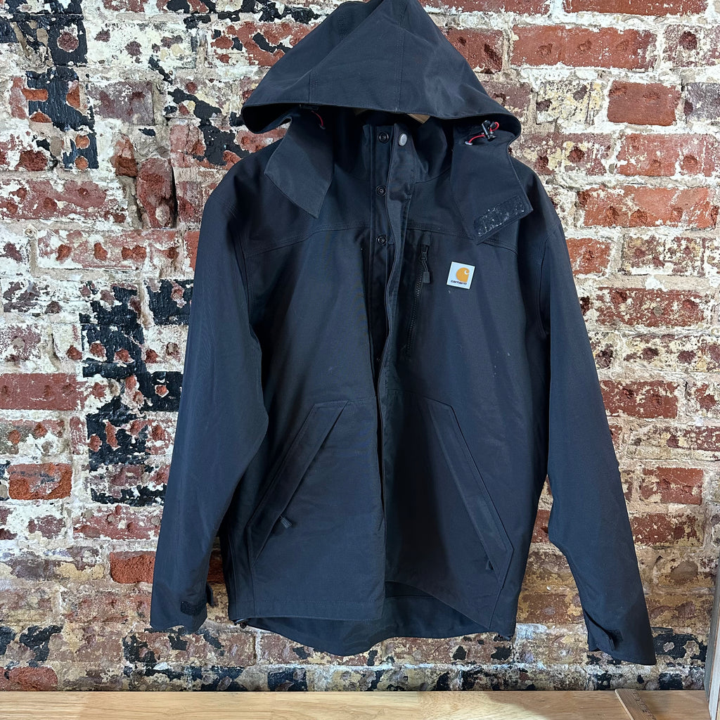 Carhartt Storm Defender Mens Medium Black Jacket