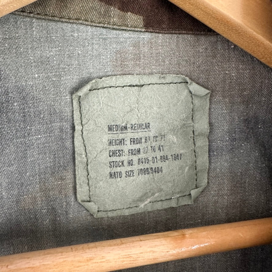 US Army Jacket Mens Medium Regular Woodland Combat Coat Shirt