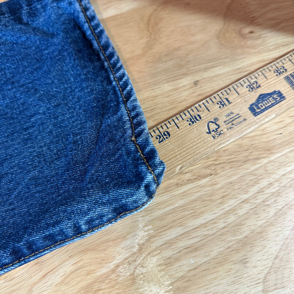 Levis 501 Mens 36x29 Blue Jeans