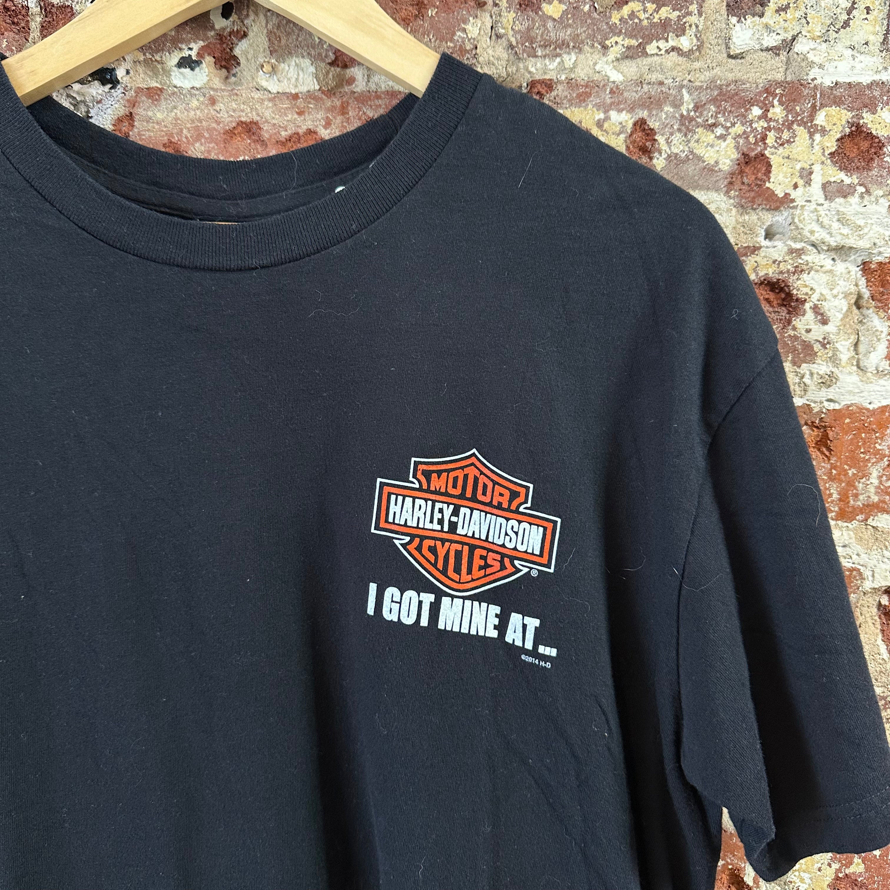 Harley Davidson T Shirt Mens Large Short Sleeve