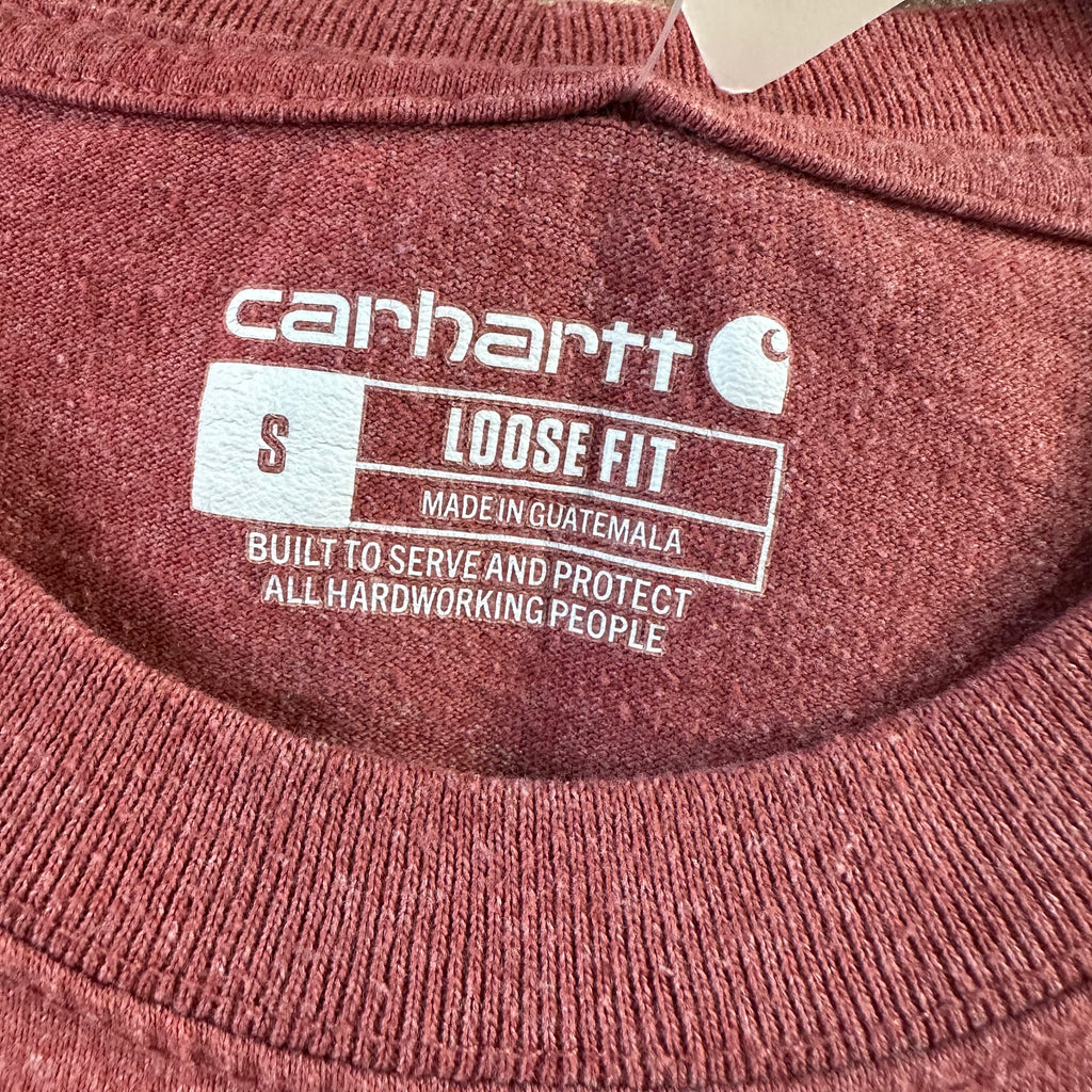 Carhartt Small S/S Red T-Shirt