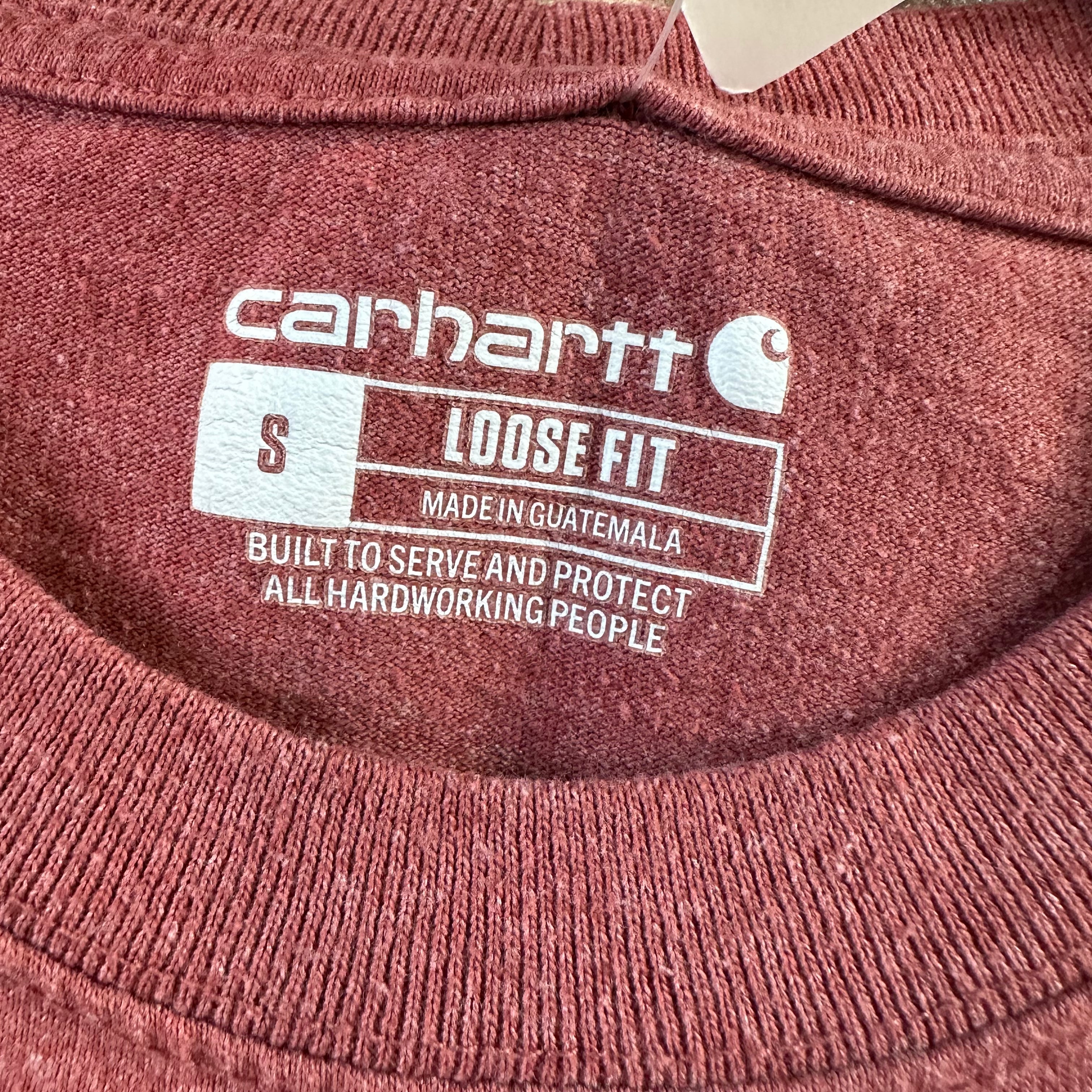 Carhartt Small S/S Red T-Shirt