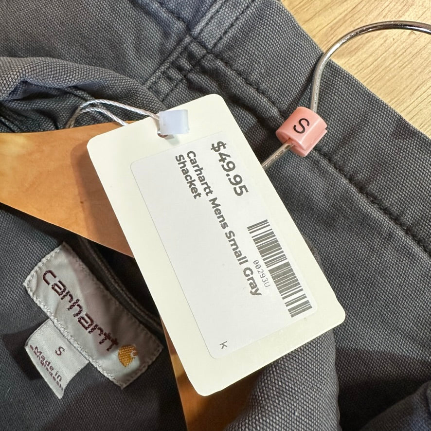 Carhartt Mens Small Gray Shacket