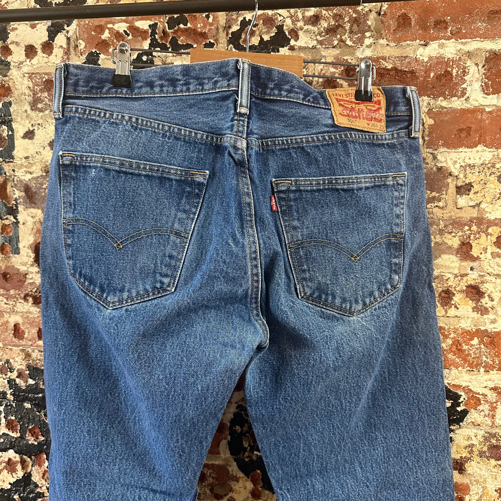 Levis 501 Mens 36x29 Blue Jeans