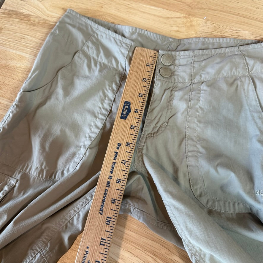 North Face Womens 0 Tan Capris