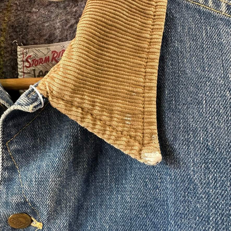 VTG Lee Storm Rider Mens Medium Jean Jacket