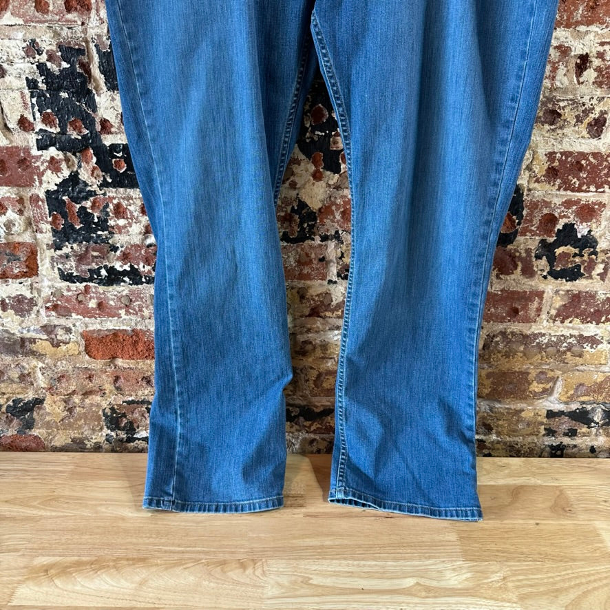 Carhartt Mens 42x32 Blue Jeans