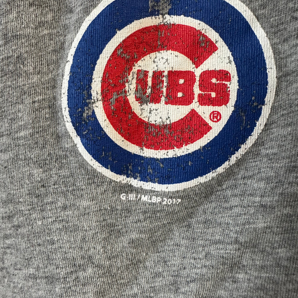 4Her Cubs Womens Small 3/4 T-Shirt