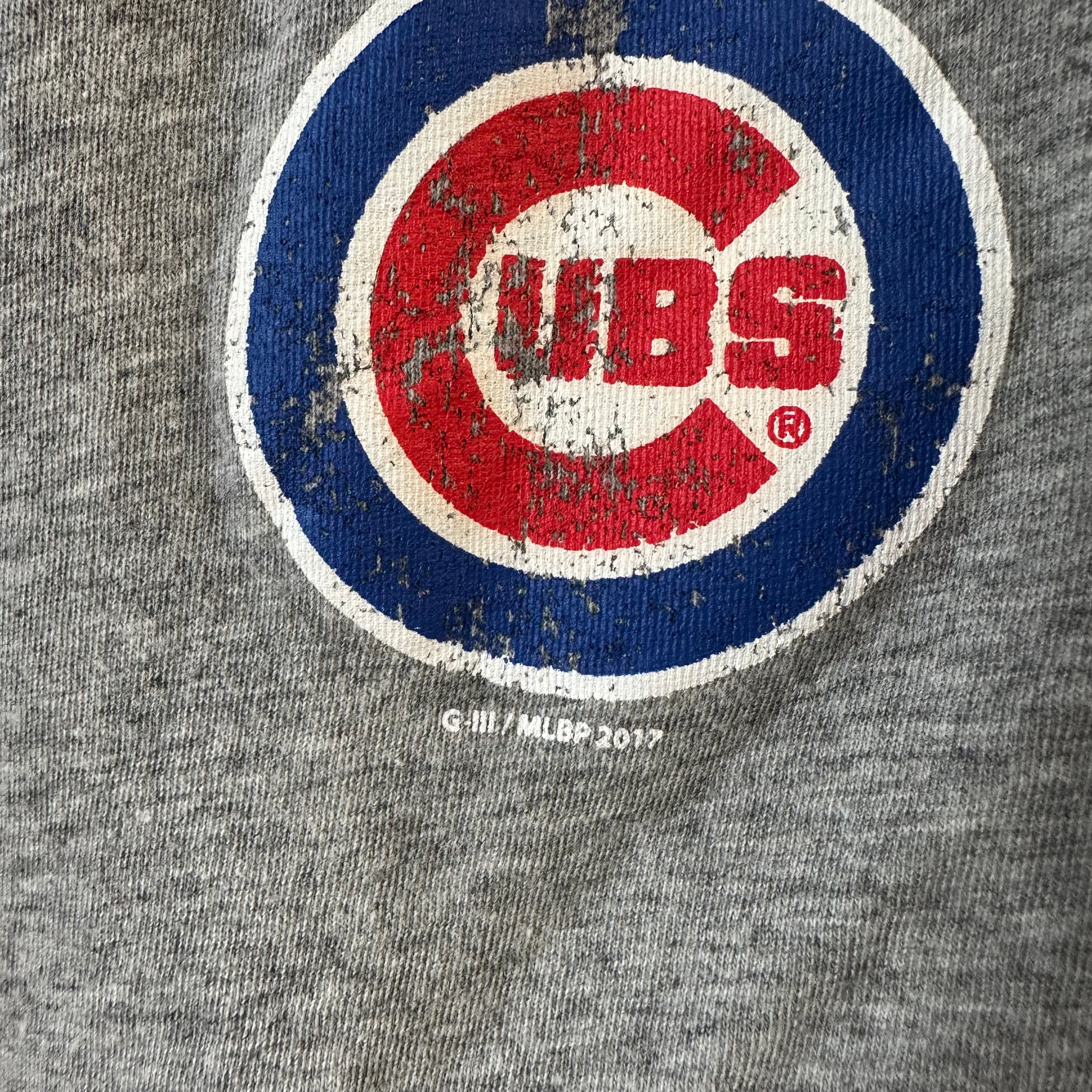 4Her Cubs Womens Small 3/4 T-Shirt