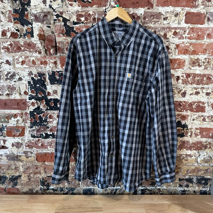 Carhartt Mens XL Long Sleeve Button Up
