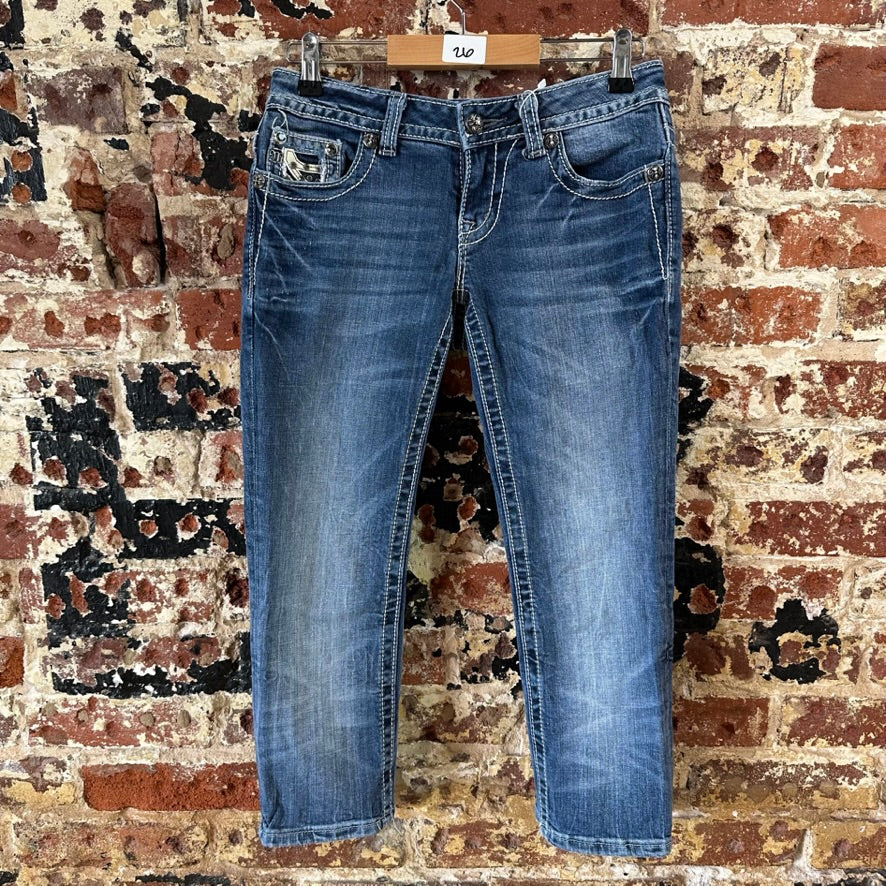 Miss Me Capri Jeans Womens 26
