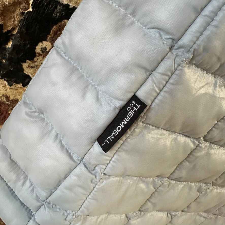 North Face Womens Small Thermoball Blue Vest