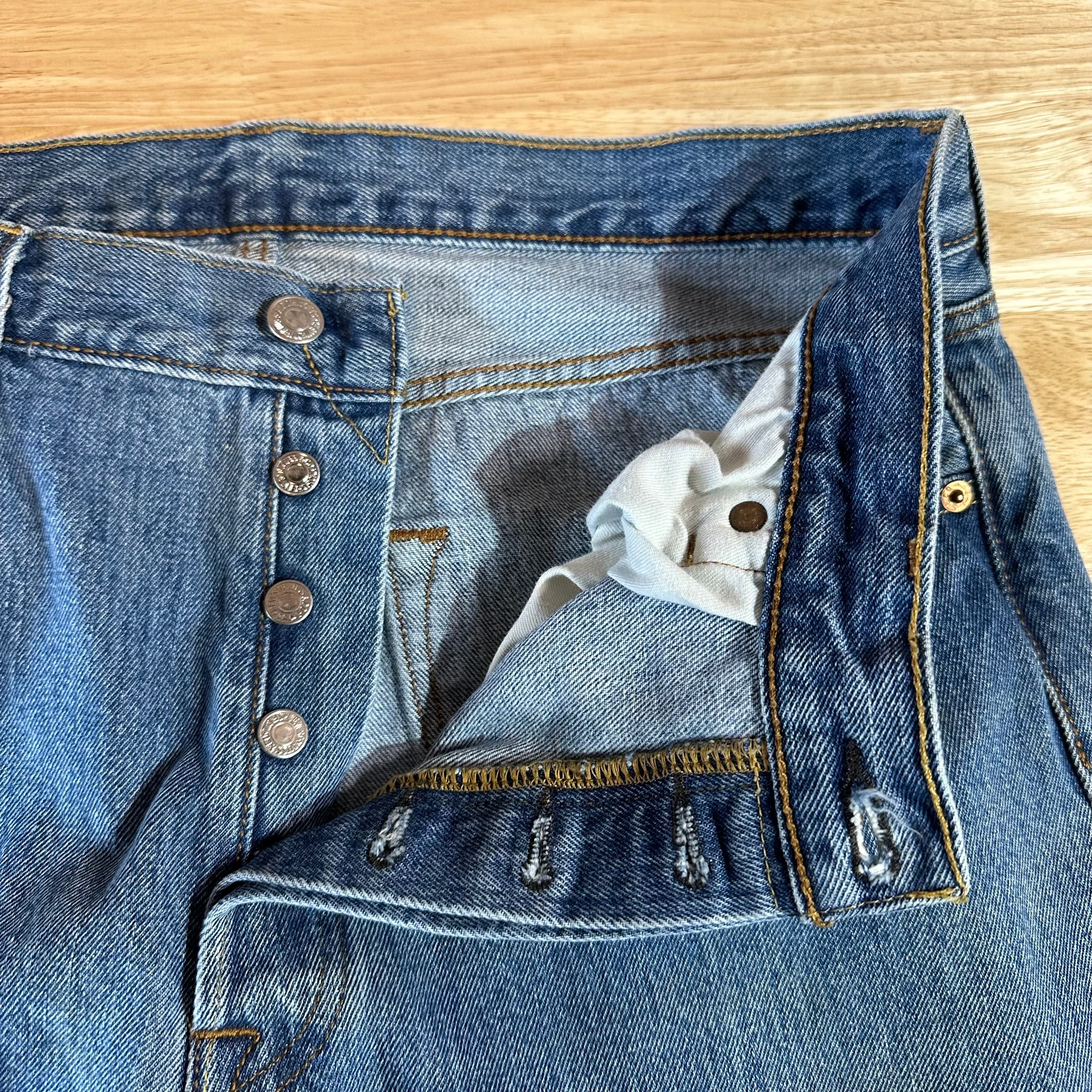 Levi's 501 Mens 36x34 Blue Jeans