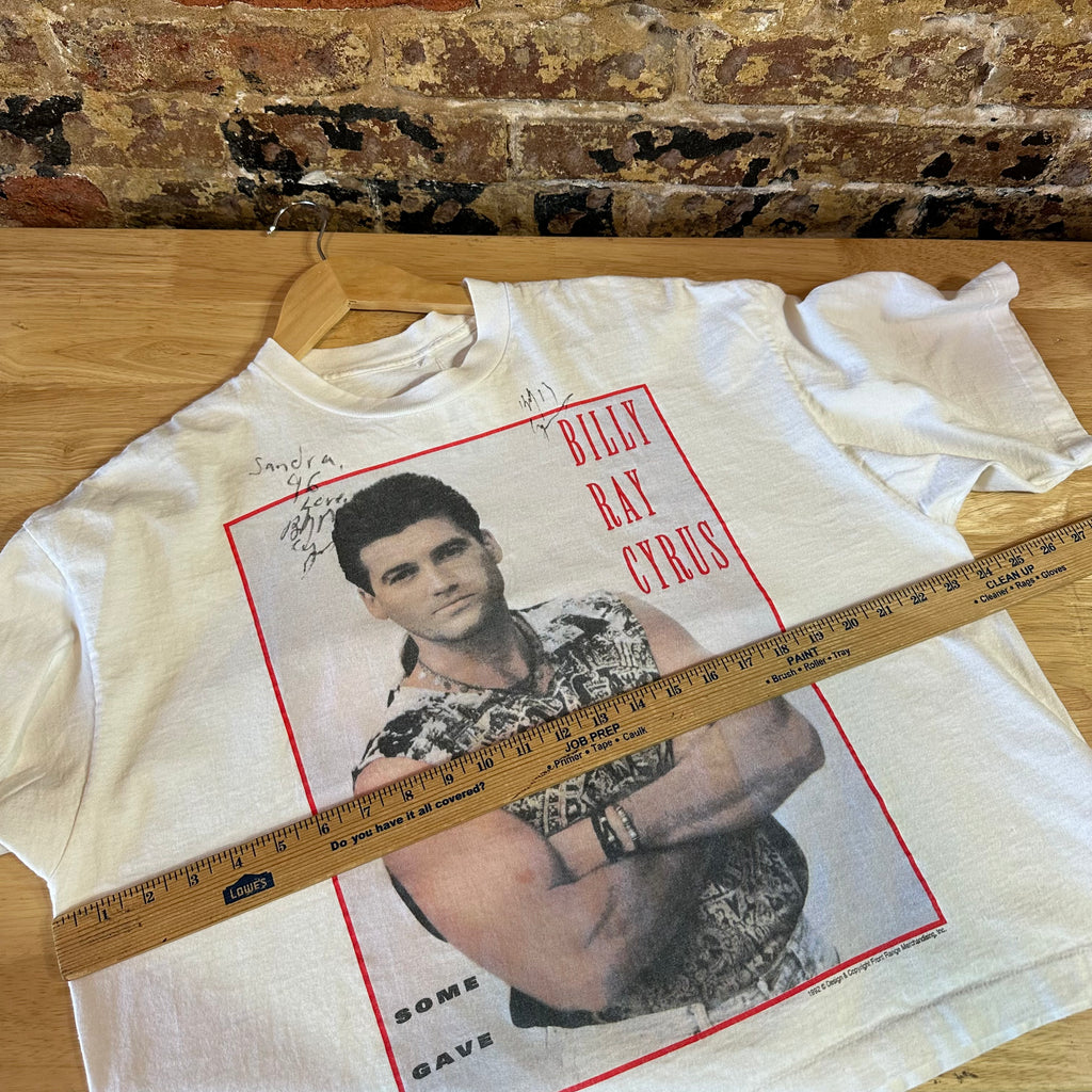 VTG Billy Ray Men's XL S/S T-Shirt Signed
