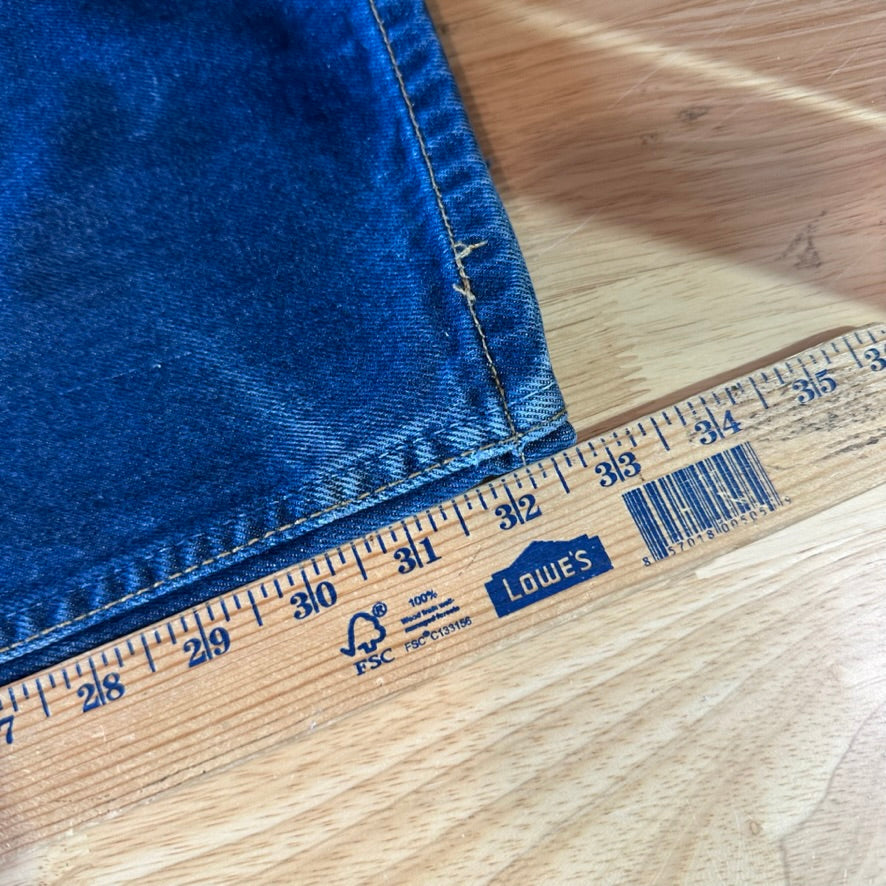 Levi's 505 Mens 36x34 Blue Jeans