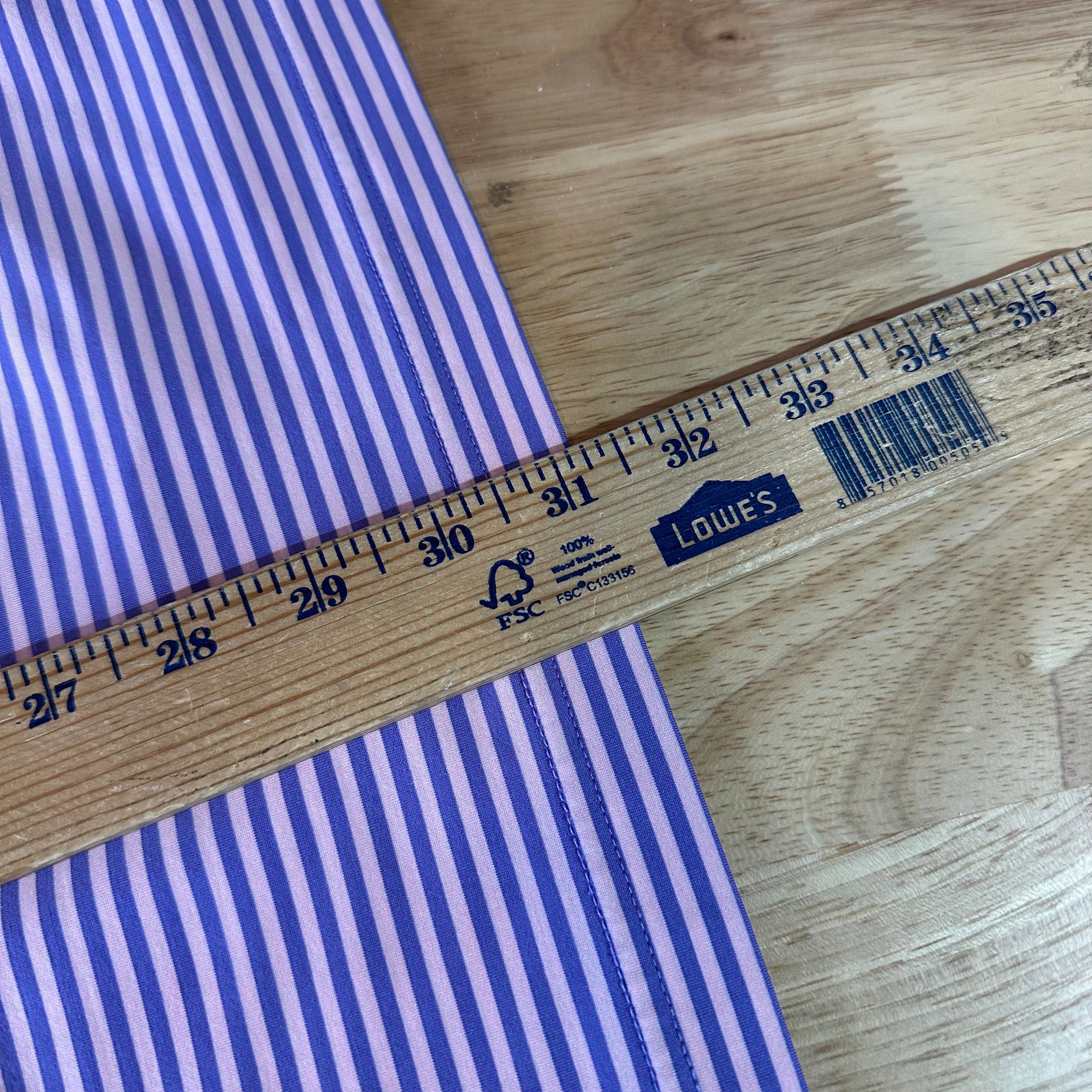 Vineyard Vines Golf Shirt Polo Mens XL Purple Striped Short Sleeve