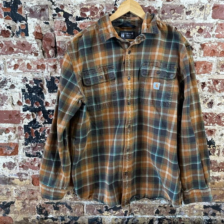Carhartt Men's Large Flannel Button Shirt