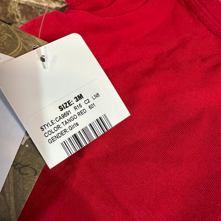 Carhartt Girls 3M Red T-Shirt NEW