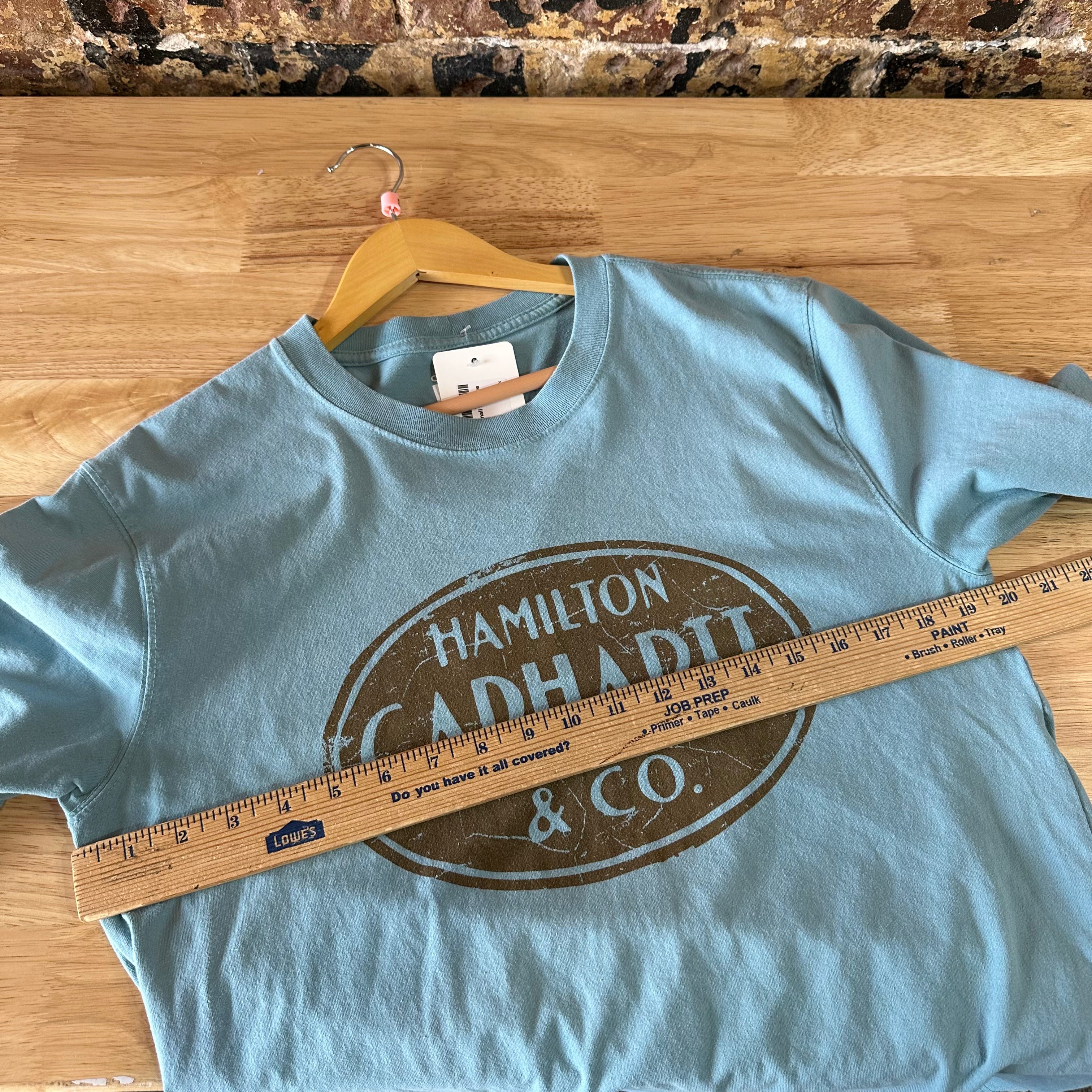 Carhartt Archive Edition Graphic T Shirt Size Men’s Small Relaxed Fit Blue