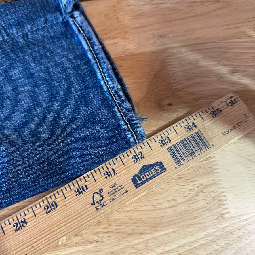 BKE Jake Mens 33x34 Blue Jeans