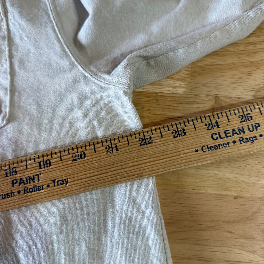 Carhartt Men's Medium Long Sleeve T Shirt White Loose Fit Logo
