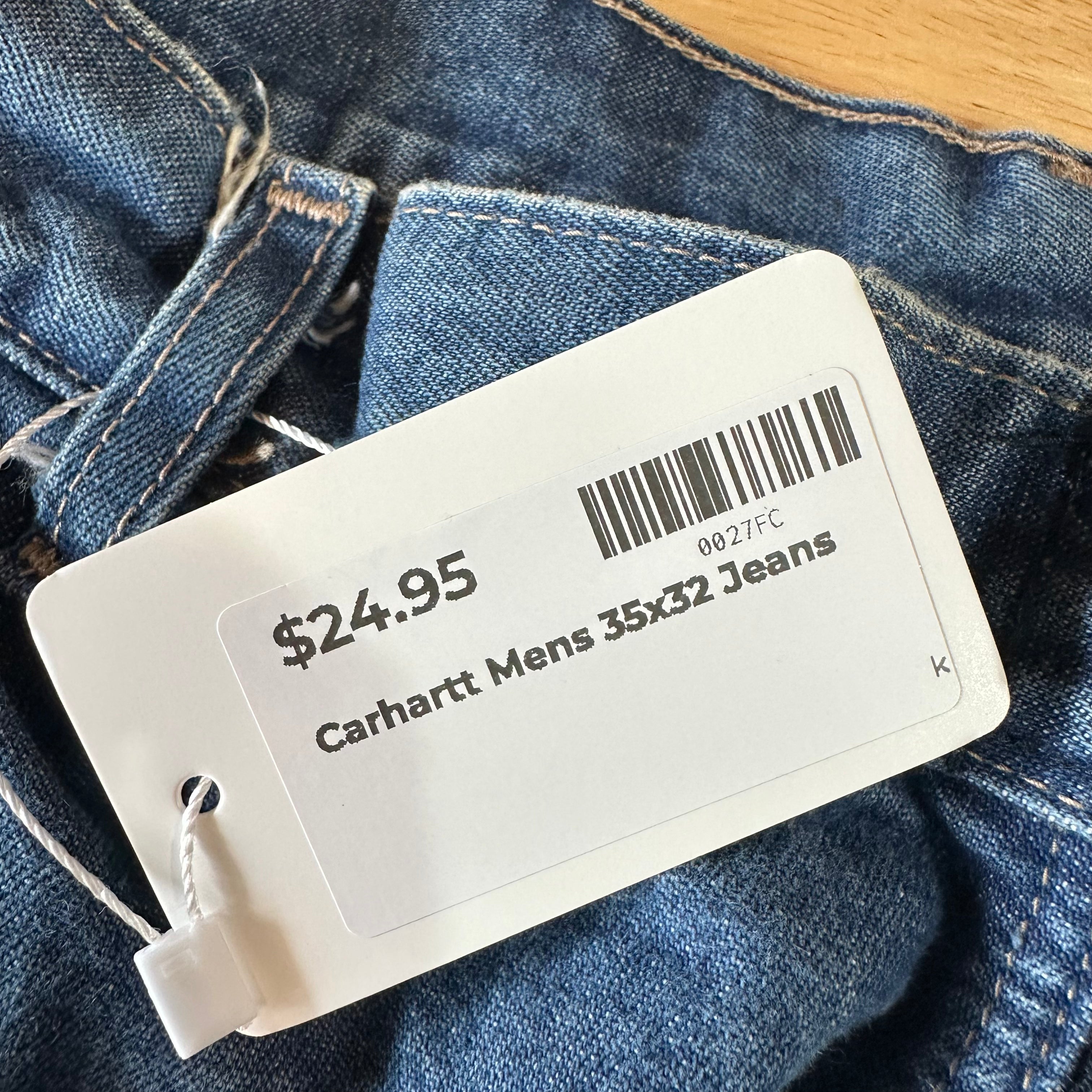 Carhartt FR Mens 35x32 Jeans