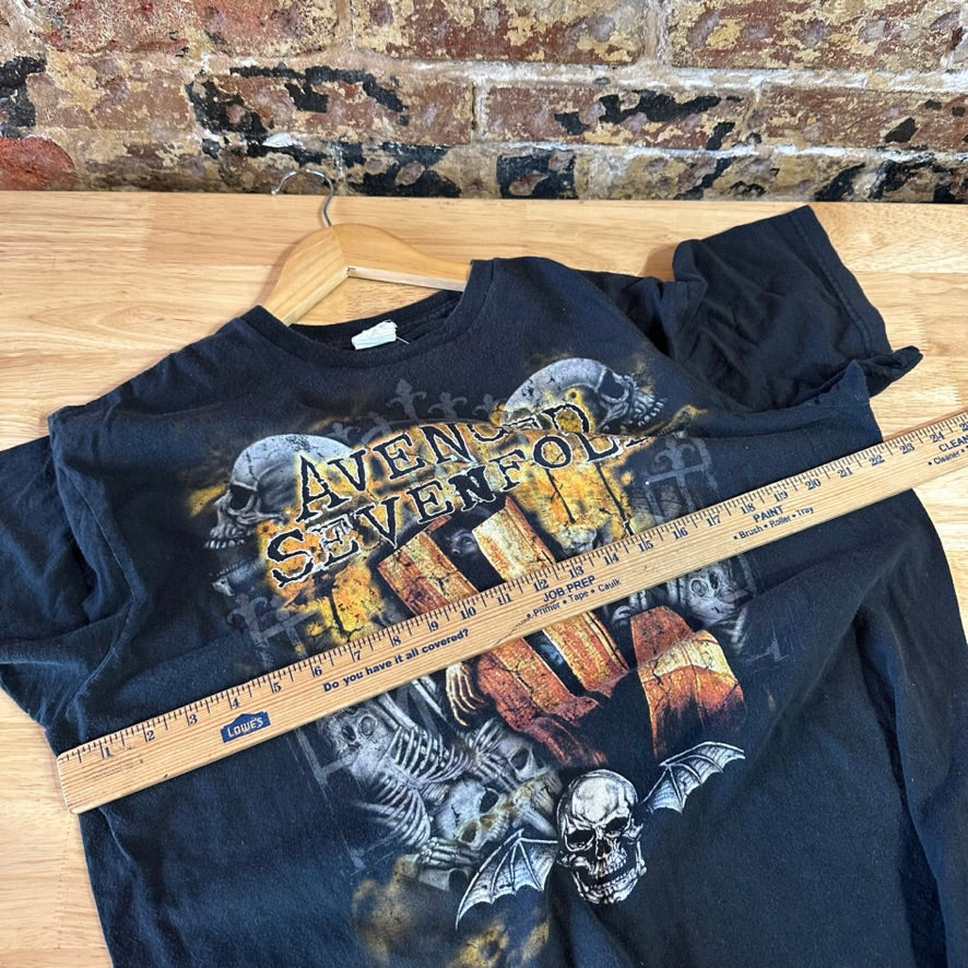 Avenged Sevenfold Men's XL S/S Black T-Shirt