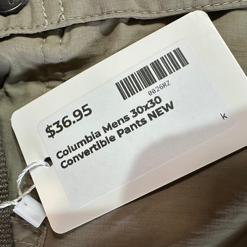Columbia Mens 30x30 Tan Jeans