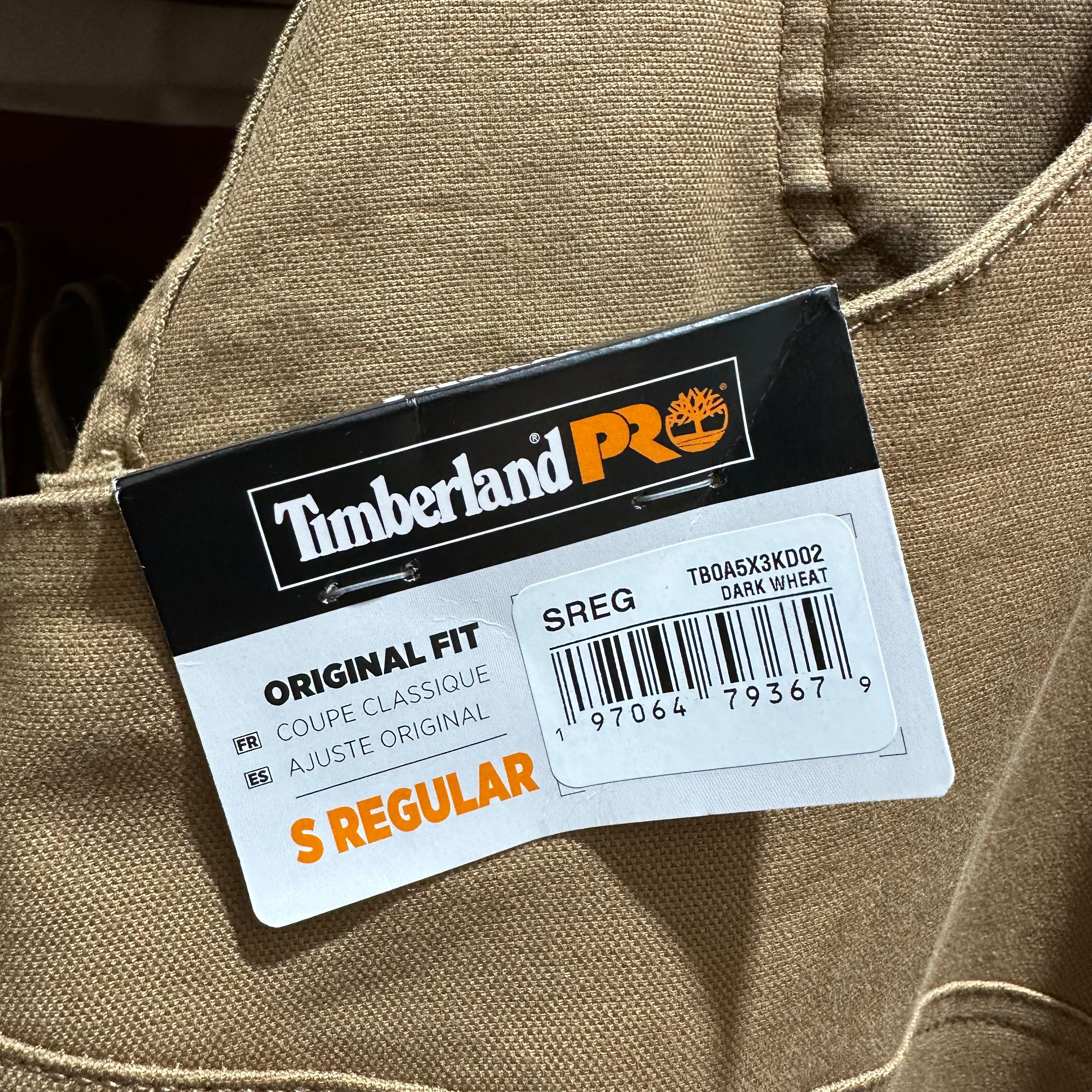Timberland Pro Mens Small Brown Bibs NEW