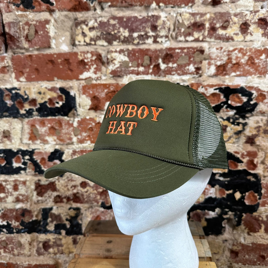 "Cowboy Hat" Green Hat NEW